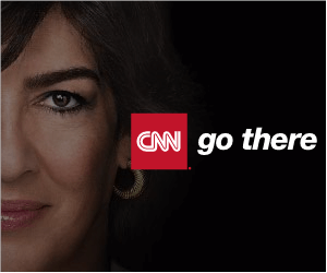 Christiane Amanpour banner ad