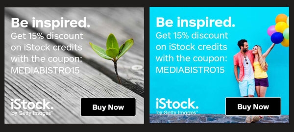 istock banner ad