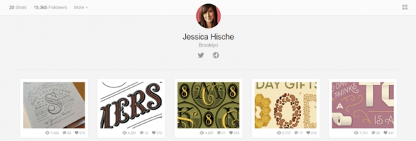 Designers To Follow On Dribbble Jessica Hische