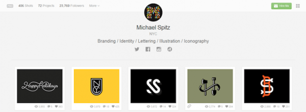 Designers To Follow On Dribbble Michael Spitz