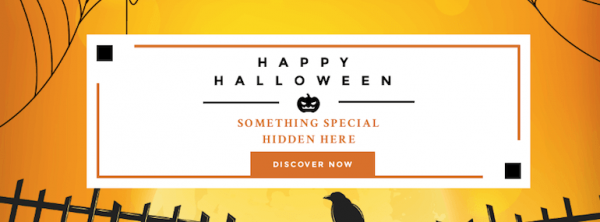 Happy Halloween Banner Ad Template