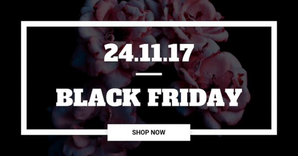 Elegant Black Friday banner ad template