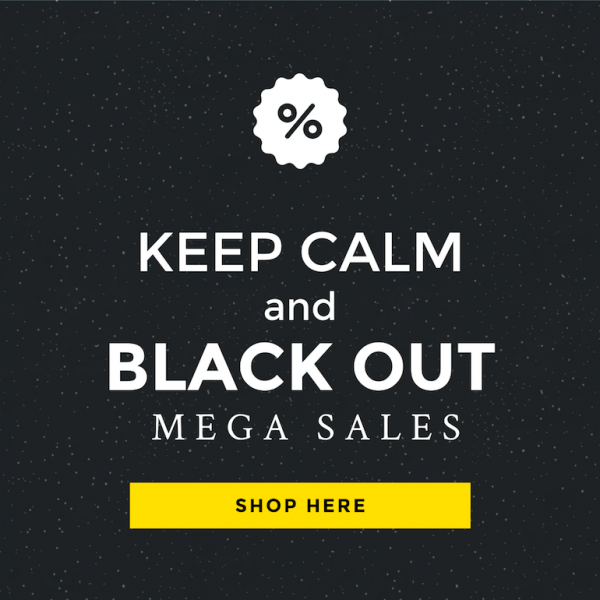 Keep Calm Black Friday Banner Ad Template