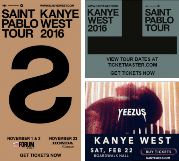 Banners Kanye West