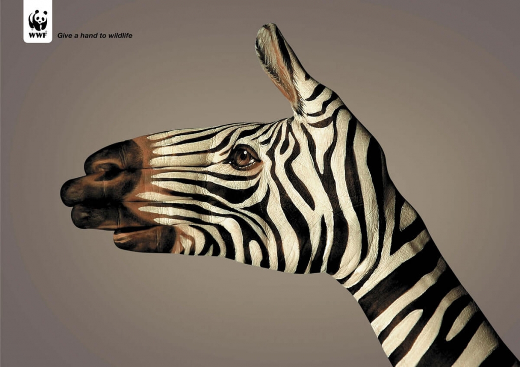 Zebra ads ideas - WWF