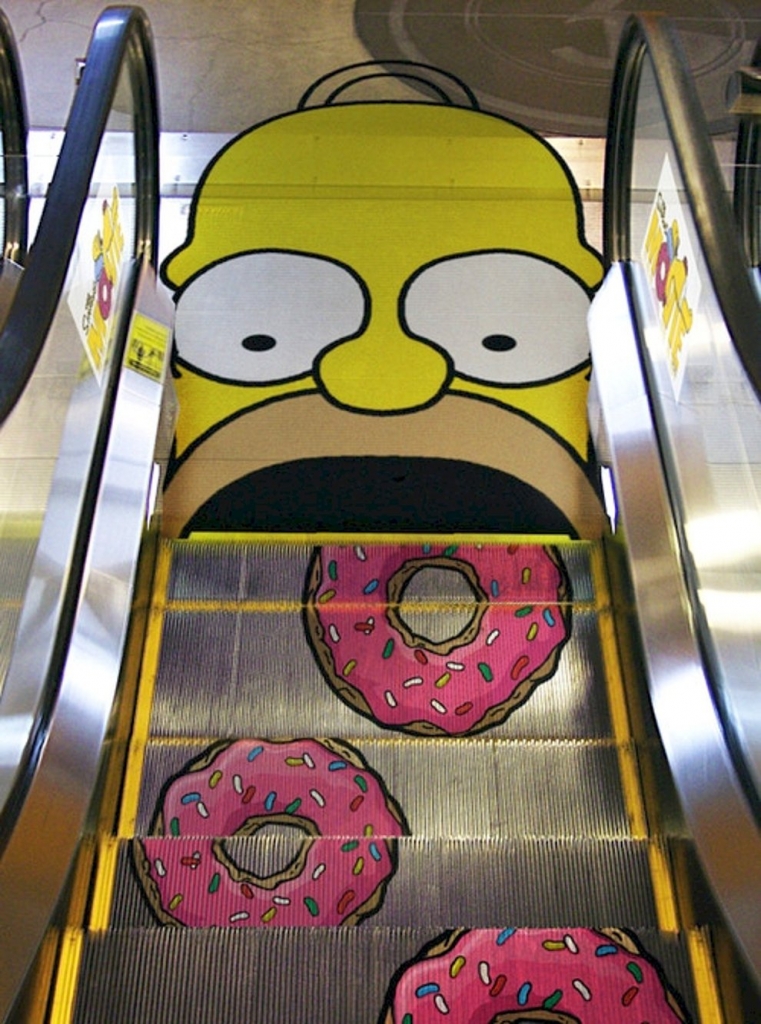 stairs advertising creative examples