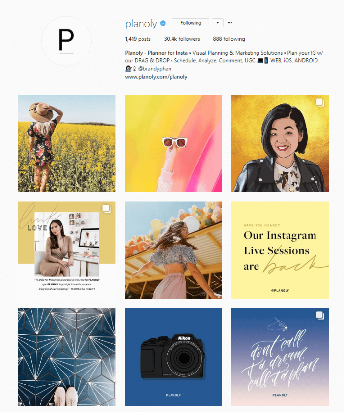 16 Instagram Feed Goals Examples Ideas And Tips