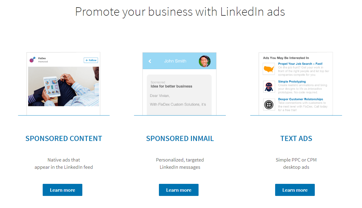 linkedin ads