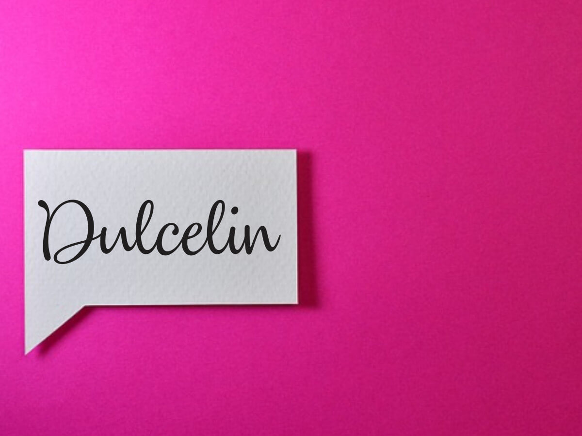 Dulcelin hand lettering typography